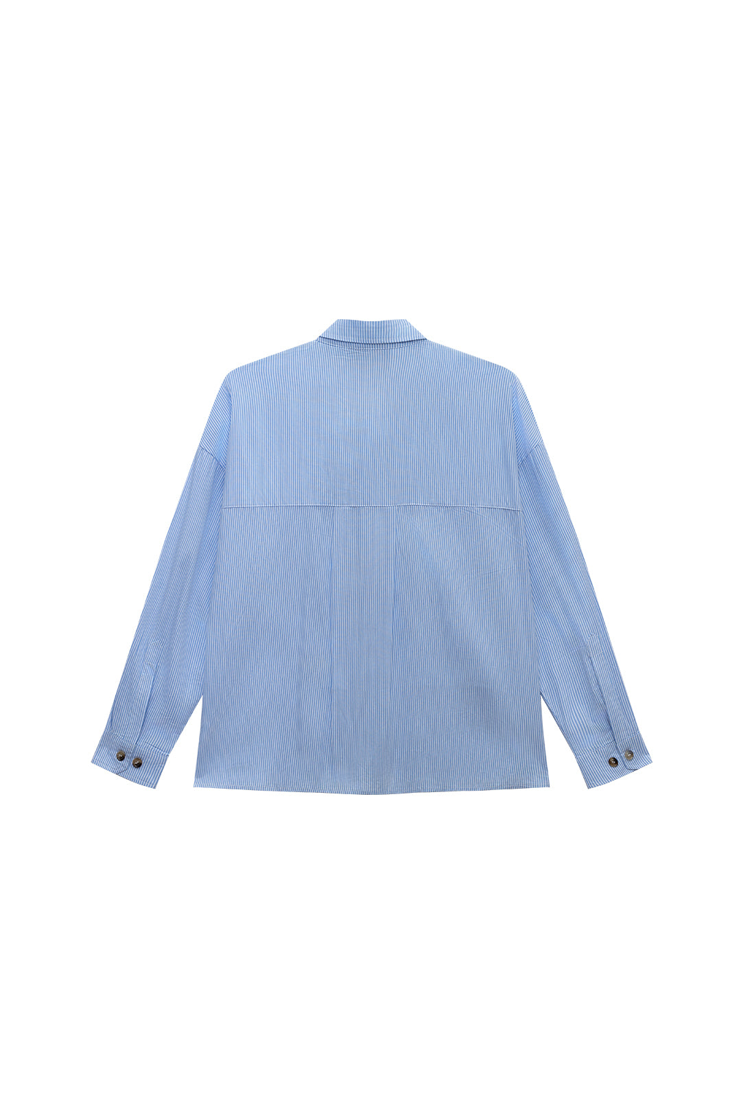 Chemise - Rayure Bleu Boxy