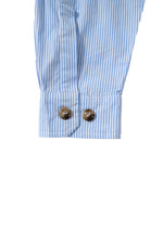 Chemise - Rayure Bleu Boxy