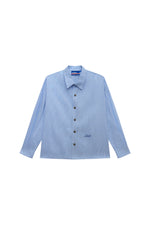 Chemise - Rayure Bleu Boxy