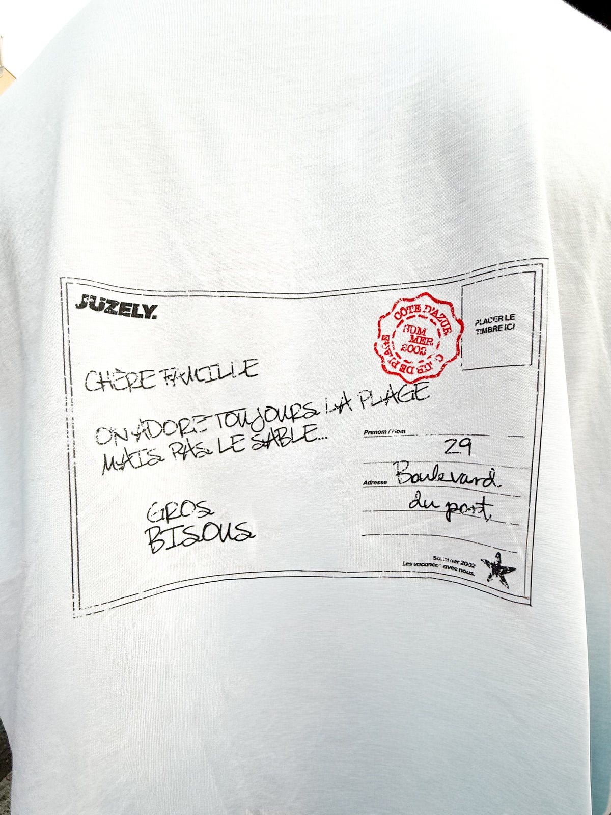 T-shirt - CARTE POSTAL
