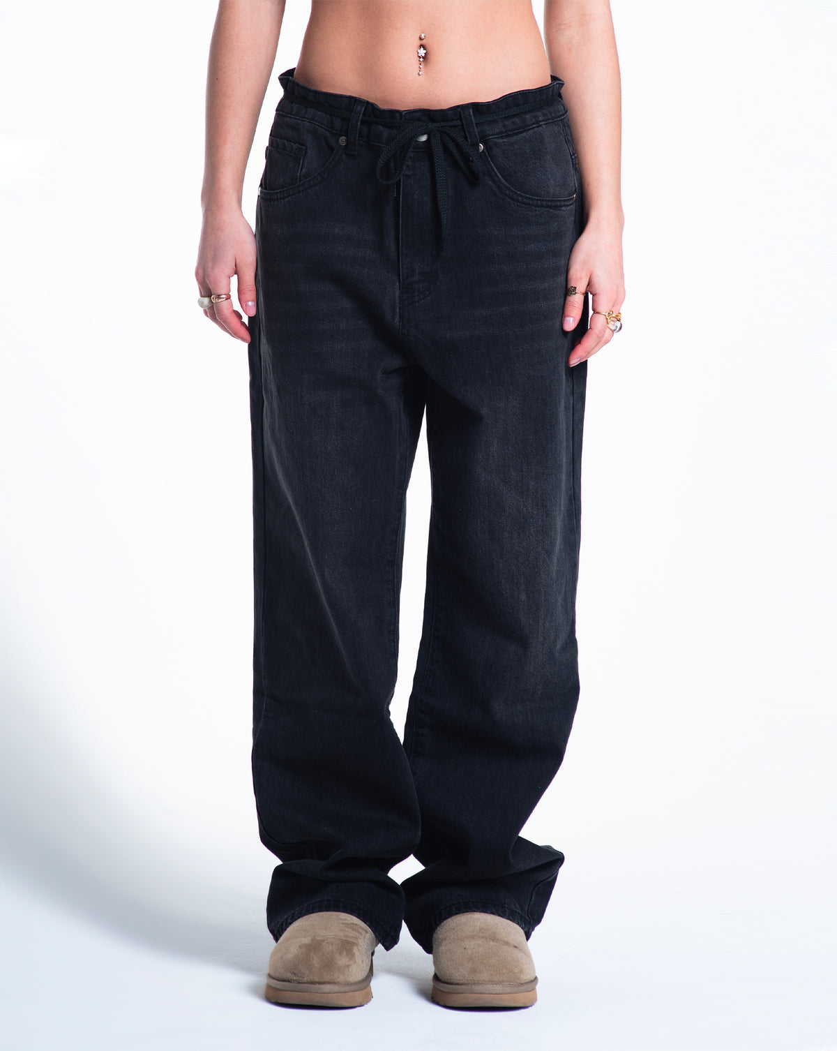 Triple Star Denim - Washed Black